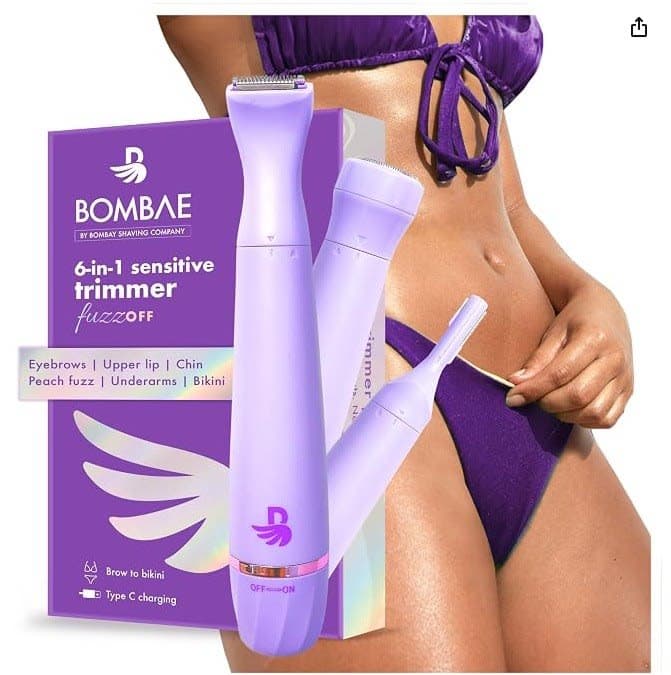 Women Sensitive Hair Trimmer Purple Fuzz Off - Purple, Personal Care Devices - photo 1 of 1